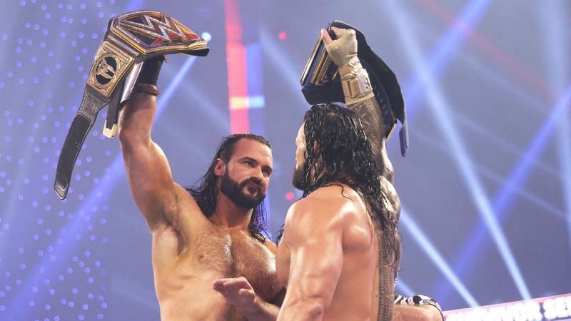 Drew McIntyre faced Roman Reigns last month.